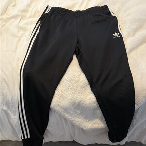 Adidas classic three stripes track pants jogger